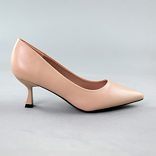 Туфли лодочки женские 591490 Бежевые фото 1