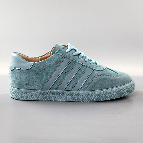 Кеды женские замшевые 591659 Бирюзовые распродажа