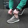 Кроссовки мужские замшевые 591353 Серые
