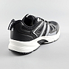 Кроссовки мужские сетка 591848 Черно-белые