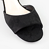 Босоніжки жіночі замшеві 591947 Чорні