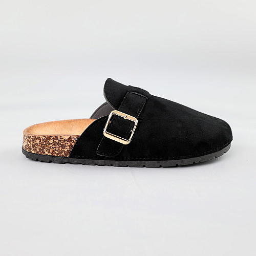 Шлепанцы клоги - сабо женские 591969 Черные распродажа