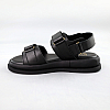 Сандали женские кожа 591632 Черные распродажа