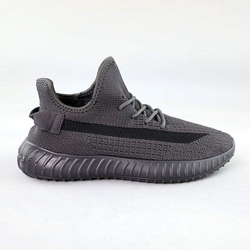 Кроссовки мужские сетка 591839 Темно-серые