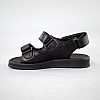 Сандали женские кожаные 591915 Черные распродажа