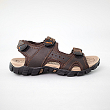 Сандалі чоловічі шкіра 592072 Коричневі