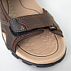 Сандалі чоловічі шкіра 592072 Коричневі
