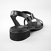 Сандали женские кожа 591648 Черные