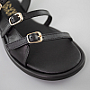 Сандали женские кожа 591983 Черные