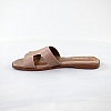 Шлепанцы женские 592376 Коричневые.