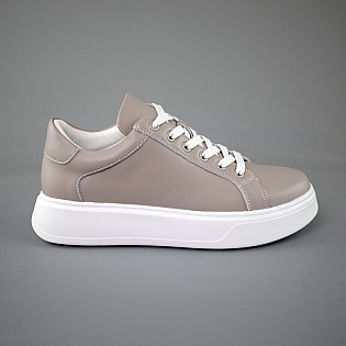 Кеди жіночі шкіряні 592754 Бежеві фото 1