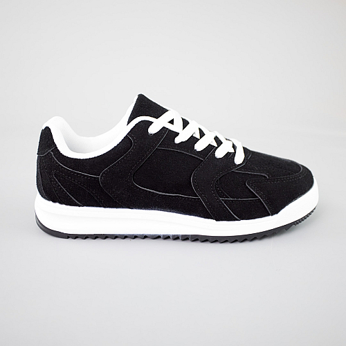 Кроссовки женские замш 592760 Черные