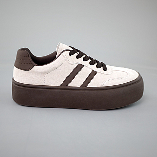 Кеди жіночі замш 592773 Бежеві фото 1