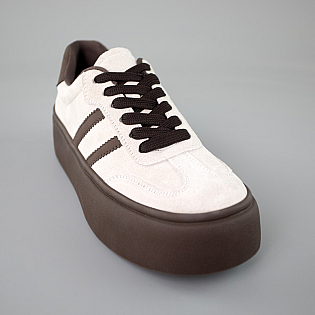 Кеди жіночі замш 592773 Бежеві фото 2