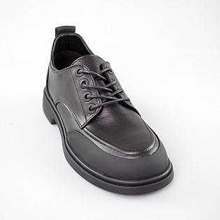 Туфлі жіночі шкіряні 592412 Чорні розпродаж фото 2 Туфлі жіночі шкіряні 592412 Чорні розпродаж фото 2