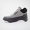 Ботинки мужские зимние кожаные 592509 Серые