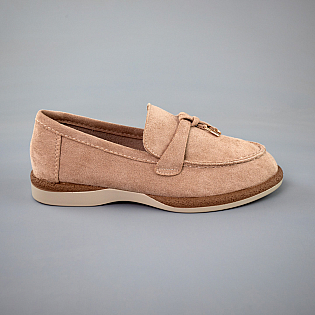 Лофери жіночі 592951 Бежеві фото 1