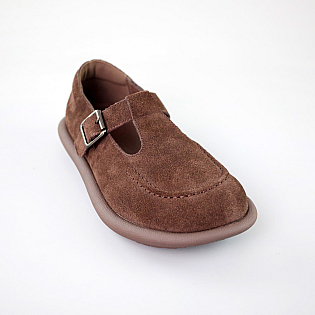 Туфлі жіночі замшеві 592957 Коричневі фото 2