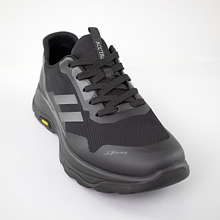 Кроссовки мужские 592932 Черные фото 2