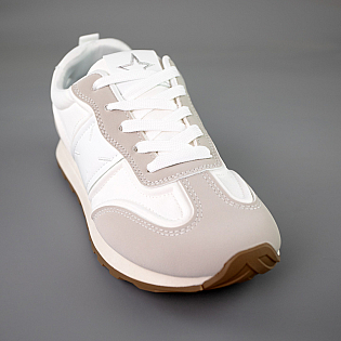 Кросівки жіночі 592918 Білі сірі розпродаж фото 2