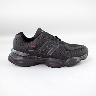 Кроссовки мужские влагостойкие термо 593073 Черные фото 1