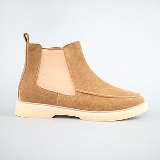 Челси женские замш байка 592645 Бежевые распродажа фото 1