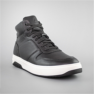 Ботинки мужские кожаные на меху 593010 Черные фото 2