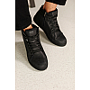 Черевики чоловічі шкіряні на хутрі 593005 Чорні 