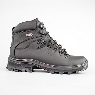 Ботинки мужские кожаные на меху 593015 Черные фото 1