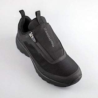 Кроссовки мужские влагостойкие на байке 593352 Черные фото 2