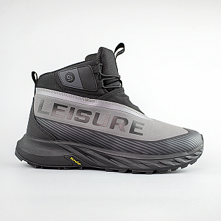 Кросівки чоловічі вологостійкі утеплені хутром 593357 Сірі фото 1