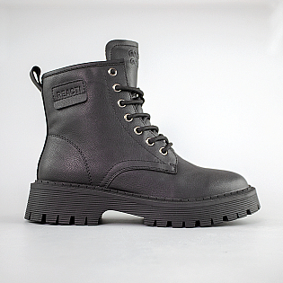 Черевики жіночі шкіряні байка 593369 Чорні фото 1