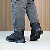 Кроссовки мужские влагостойкие на меху 593378 Черные