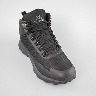 Кросівки чоловічі вологостійкі на хутрі 593379 Чорні фото 2