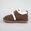 Угги дитячі замш хутро 593404 Коричневі