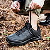 Кросівки чоловічі шкіряні термо 593421 Чорні
