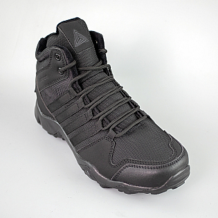 Кросівки чоловічі вологостійкі на хутрі 593455 Чорні фото 2