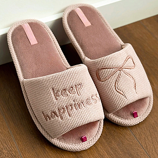 Капці домашні жіночі 593240 Рожеві фото 1 Капці домашні жіночі 593240 Рожеві фото 1