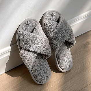 Хатні тапочки 586970 Сірі фото 1 Хатні тапочки 586970 Сірі фото 1