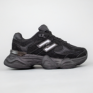 Кроссовки женские экокожа сетка 594090 Черные фото 1