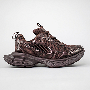 Кроссовки женские сетка на широкой подошве 594057 Коричневые фото 1