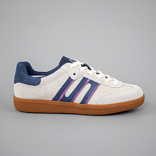 Кеды женские замшевые 594228 Серо Голубые фото 1