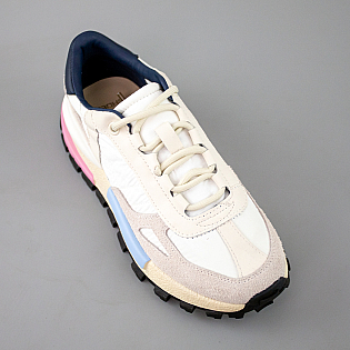 Кроссовки женские замша и текстиль 594230 Молочные фото 2