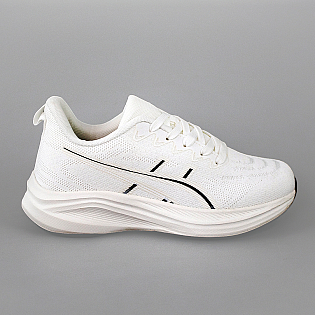 Кроссовки женские сетка 594310 Белые фото 1