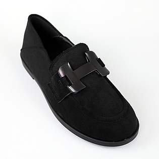 Лоферы женские 594713 Черные фото 2