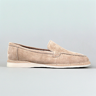 Лоферы женские замшевые 594325 Бежевые фото 1