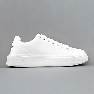 Кеды мужские экокожа 594916 Белые фото 1