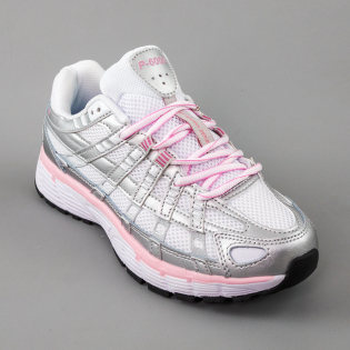 Кроссовки женские кожа сетка 595057 Белые с розовым фото 2