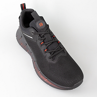 Кроссовки мужские сетка 595200 Черные фото 2