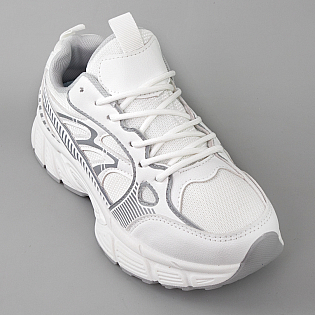 Кроссовки женские сетка 595240 Белые фото 2